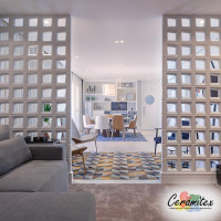 Перегородки из керамики №5