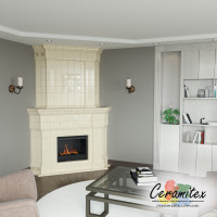 Изразцовый камин №10