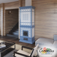 Изразцовый камин №14