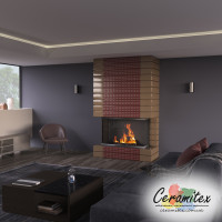 Изразцовый камин №16