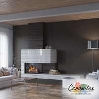 Изразцовый камин №17