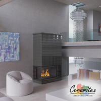 Изразцовый камин №18