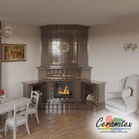 Изразцовый камин №30