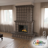 Изразцовый камин №31