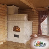 Изразцовый камин №33