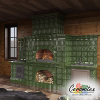 Изразцовый камин №34