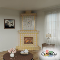 Изразцовый камин №47