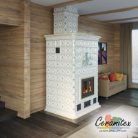 Изразцовый камин №50