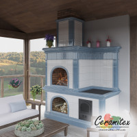 Изразцовый камин №54