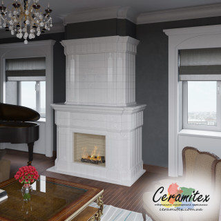 Изразцовый камин №6