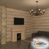 Изразцовый камин №66