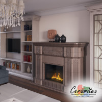 Изразцовый камин №9