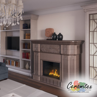 Изразцовый камин №9