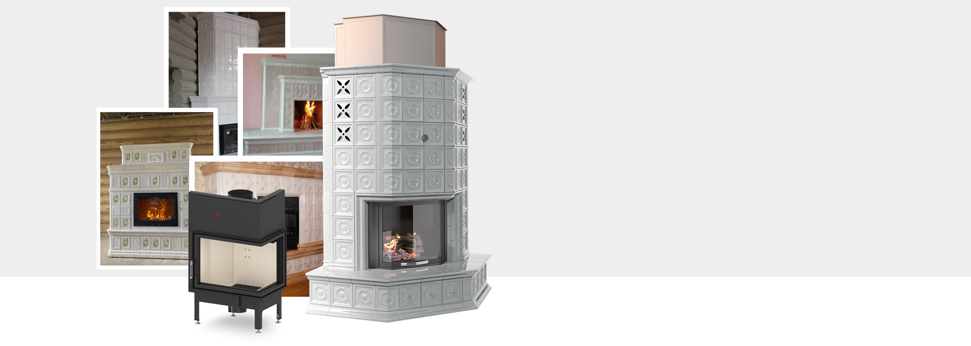 Изразцовый камин