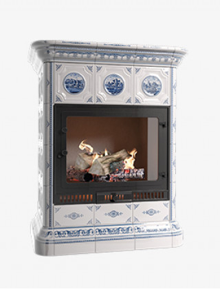 Изразцовый камин