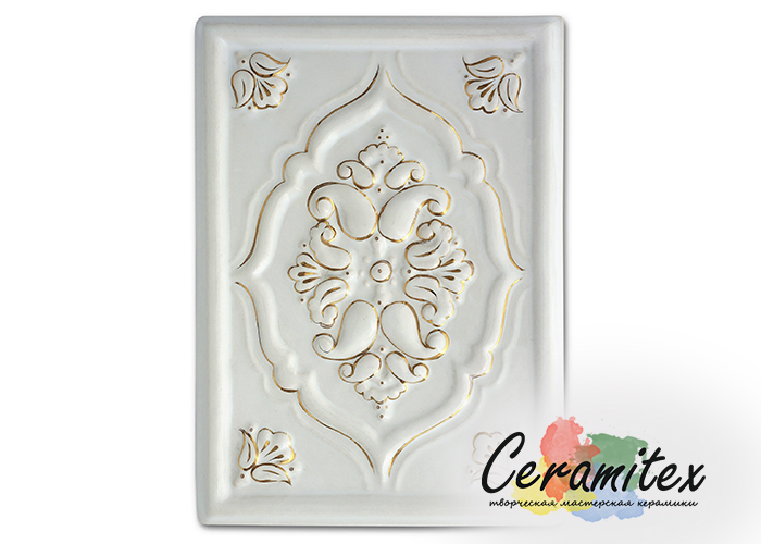 Изразец керамический ручной работы - "Восточный"