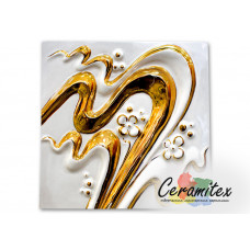 Изразец керамический ручной работы - "Модерн" 150