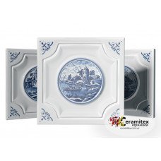 Изразцовый комплект ручной работы "Голландия"