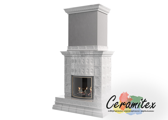 Изразцовый камин ручной работы "Альбион"