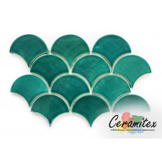 Мозаика ручной работы "Moroccan Fish". Размер - 9,5*8,3