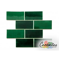 Плоская керамическая плитка ручной работы "Subway". Размер - 7,5*15