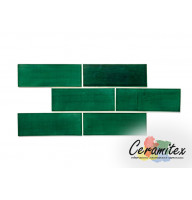 Плоская керамическая плитка ручной работы "Subway". Размер - 5*15